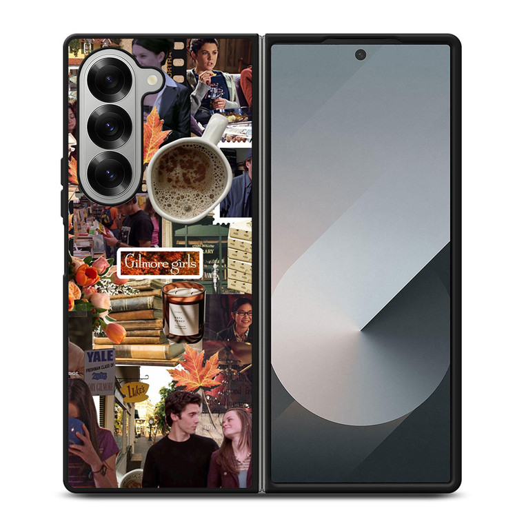 GILMORE GIRLS COLLAGE MOVIE Samsung Z Fold 6 Case