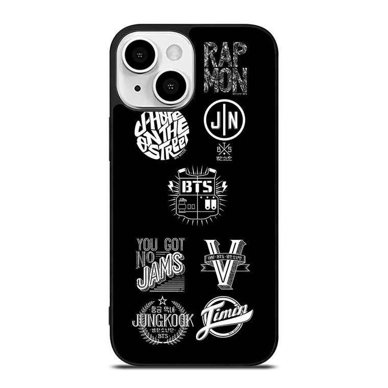 BTS BANGTAN BOYS KPOP LOGO iPhone 13 Mini Case