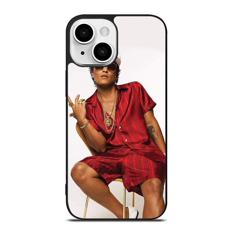 BRUNO MARS RED iPhone 13 Mini Case
