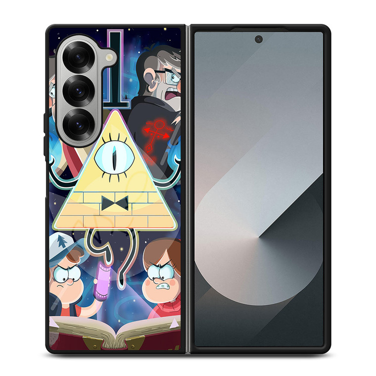 GRAVITY FALLS CARTOON ART Samsung Z Fold 6 Case