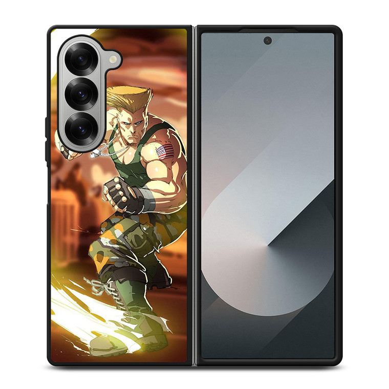 GUILE STREET FIGHTER 2 Samsung Z Fold 6 Case