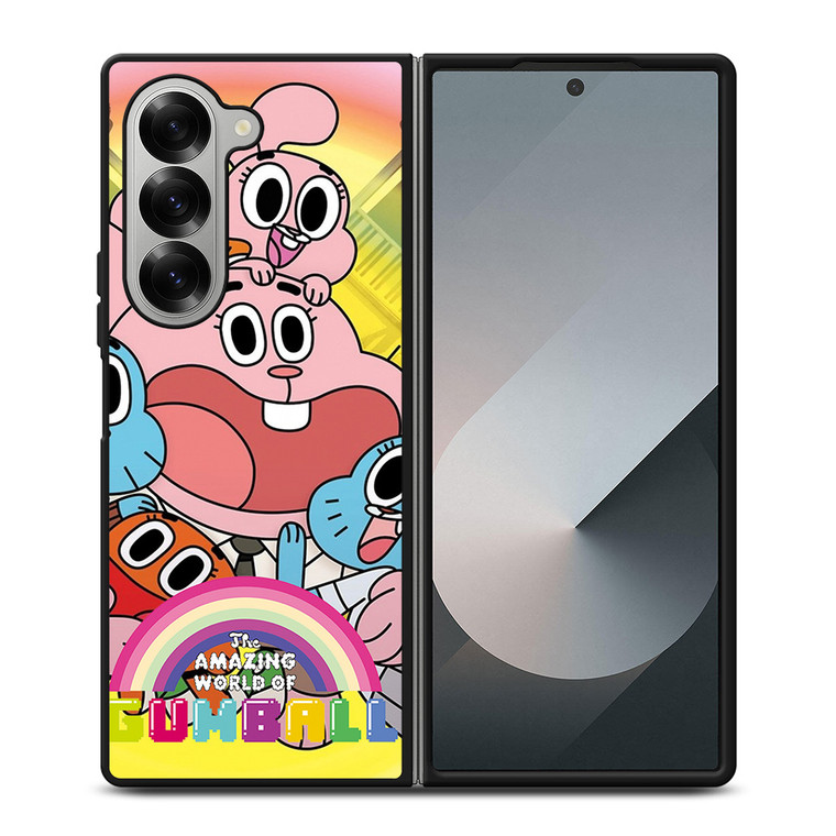 GUMBALL AMAZING WOLRD 3 Samsung Z Fold 6 Case
