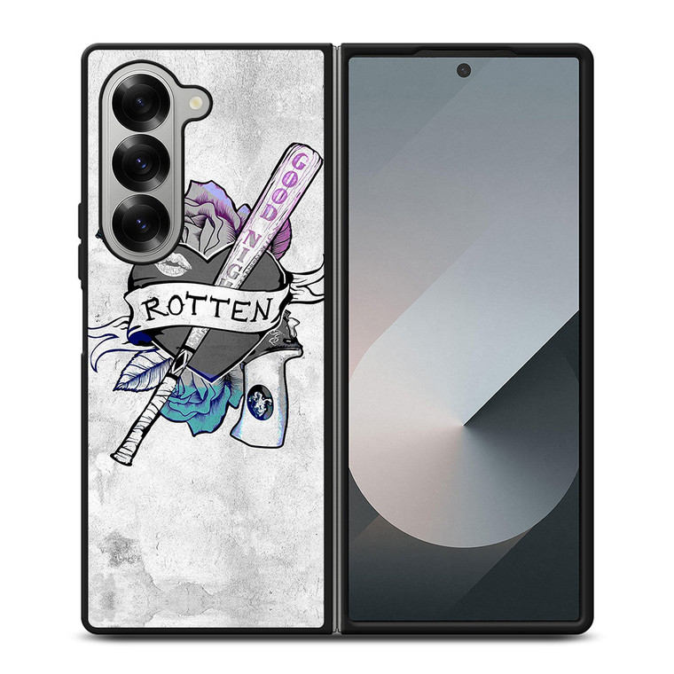 HARLEY QUINN LOGO Samsung Z Fold 6 Case