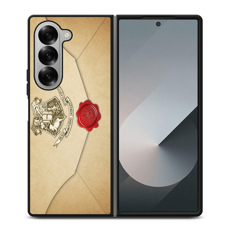 HARRY POTTER HOGWARTS ENVELOPE Samsung Z Fold 6 Case