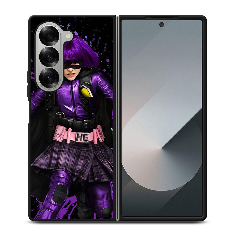 HIT GIRL KICK ASS Samsung Z Fold 6 Case