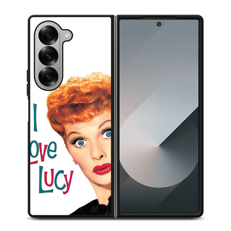 I LOVE LUCY Samsung Z Fold 6 Case
