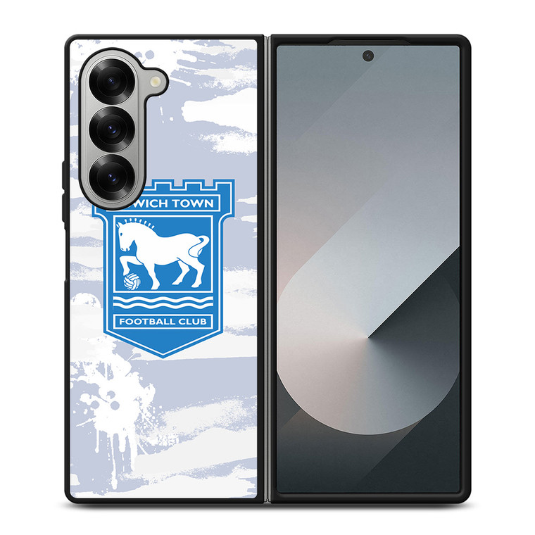 IPSWICH TOWN FC LOGO Samsung Z Fold 6 Case
