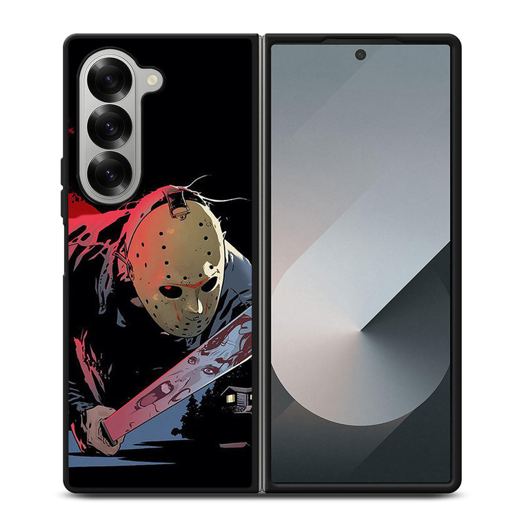 JASON VOORHEES FRIDAY Samsung Z Fold 6 Case