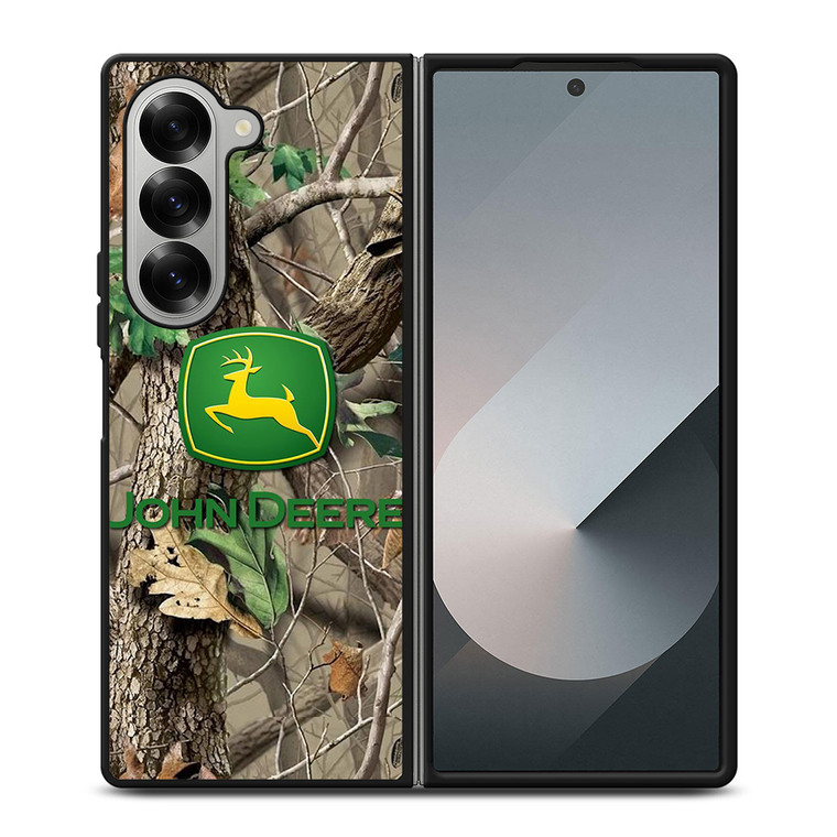 JOHN DEERE LOGO CAMO Samsung Z Fold 6 Case