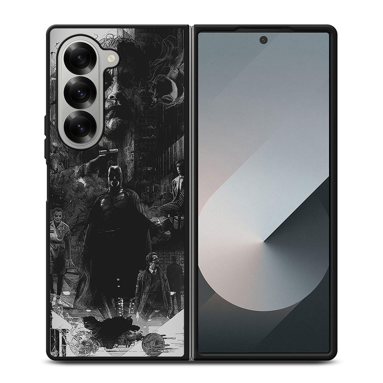 JOKER VS BATMAN Samsung Z Fold 6 Case
