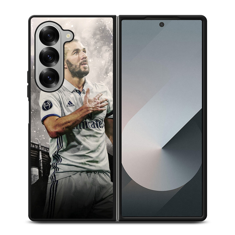 KARIM BENZEMA REAL MADRID 2 Samsung Z Fold 6 Case
