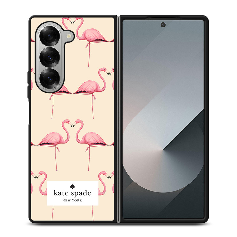 KATE SPADE FLAMINGO Samsung Z Fold 6 Case