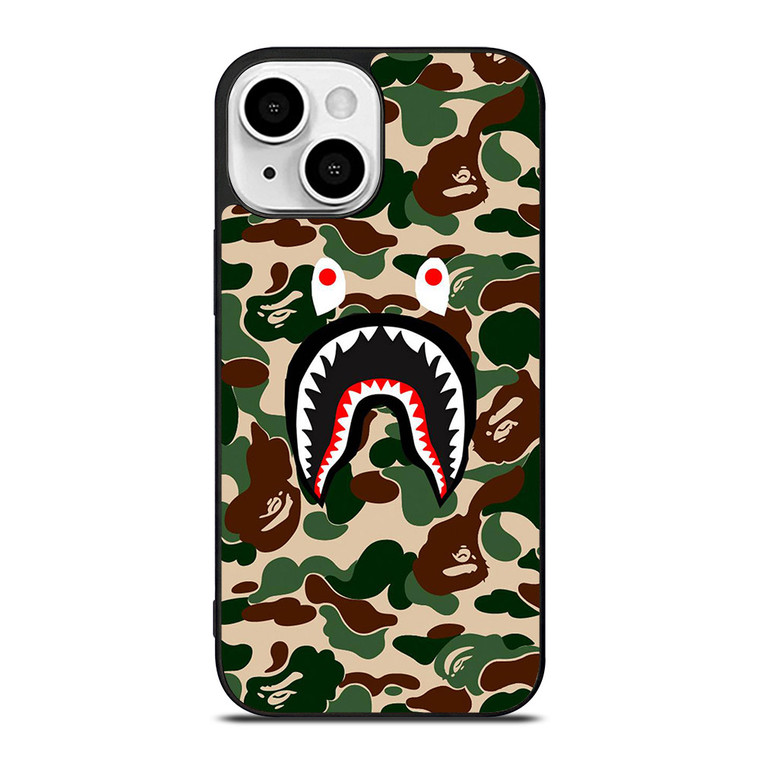BAPE SHARK FACE CAMO iPhone 13 Mini Case