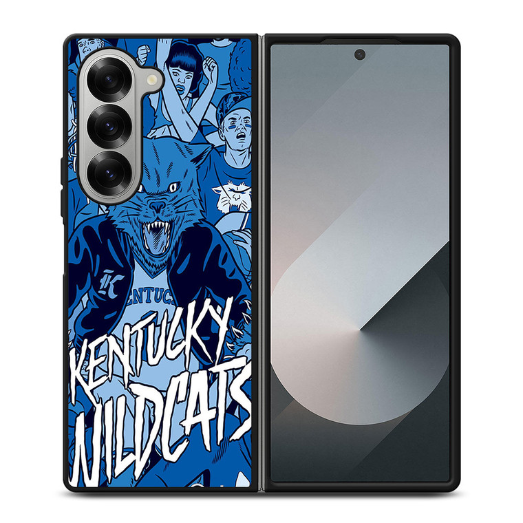 KENTUCKY WILDCATS UNIVERSITY ART Samsung Z Fold 6 Case