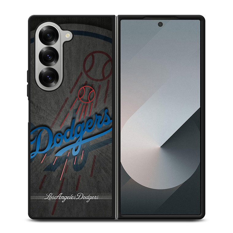 LA DODGERS LOGO MLB Samsung Z Fold 6 Case