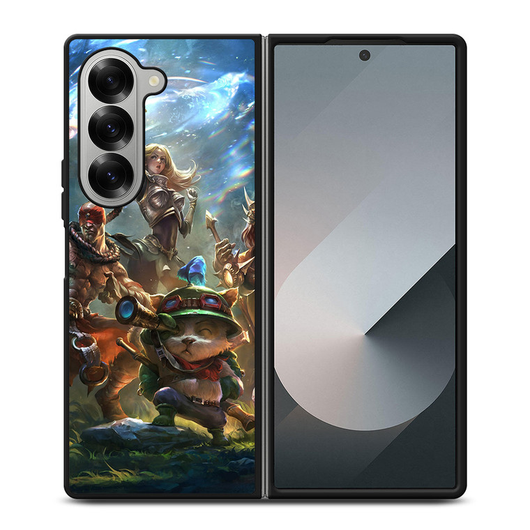 LEAGUE OF LEGENDS CHARACTERS Samsung Z Fold 6 Case