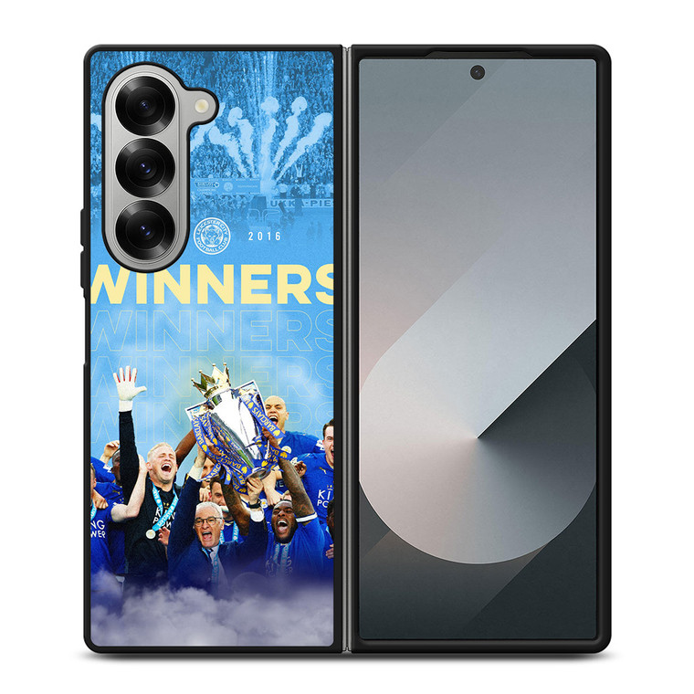 LEICESTER CITY FC CHAMPIONS Samsung Z Fold 6 Case