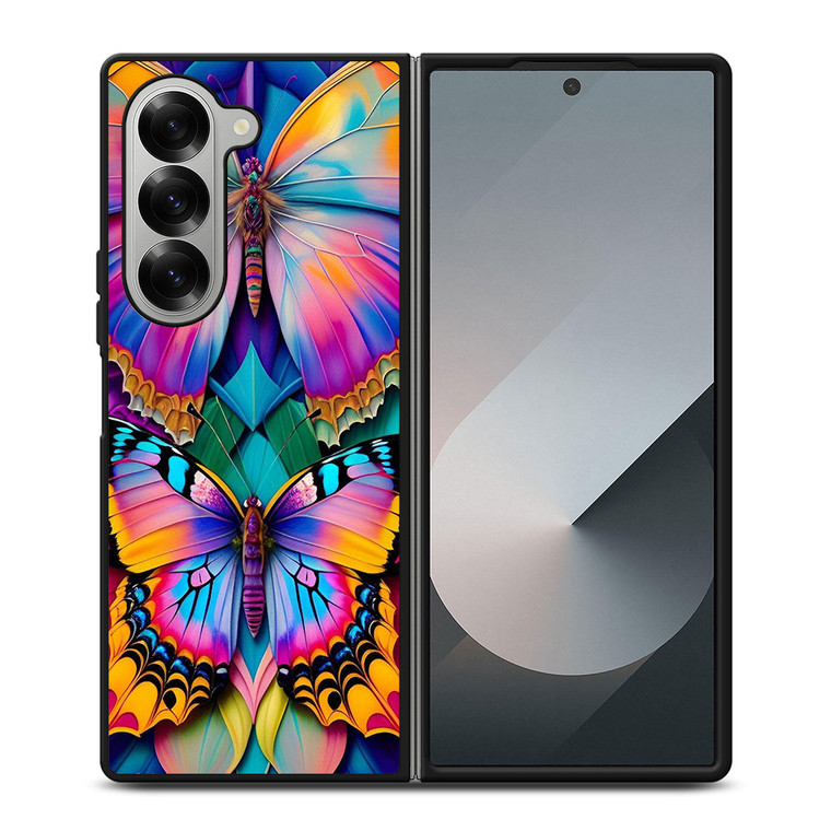 LISA FRANK BUTTERFLY Samsung Z Fold 6 Case
