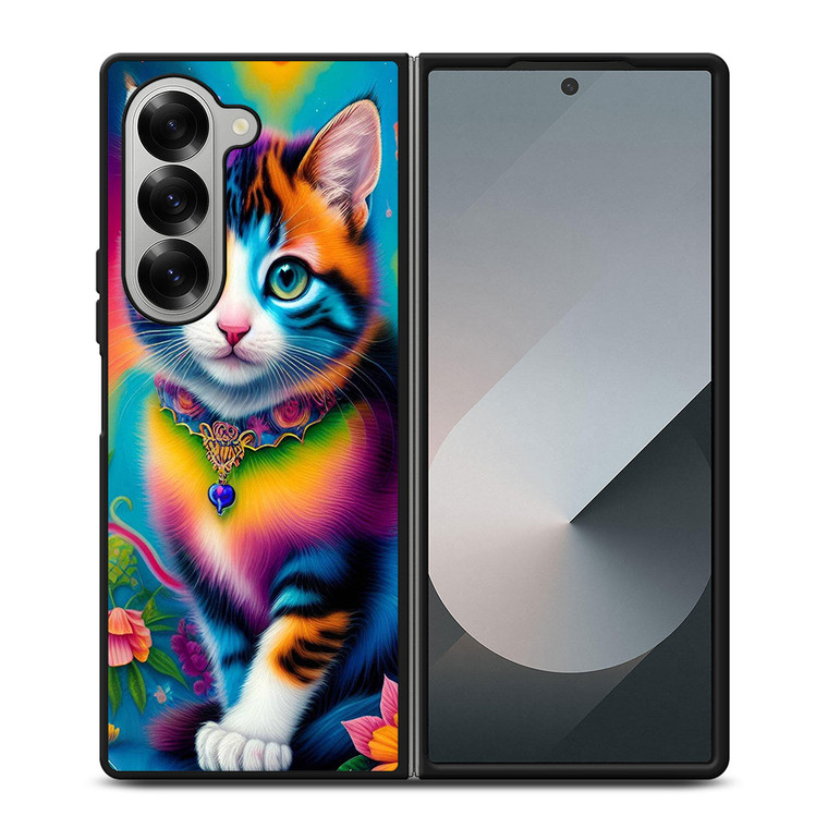 LISA FRANK KITTEN Samsung Z Fold 6 Case