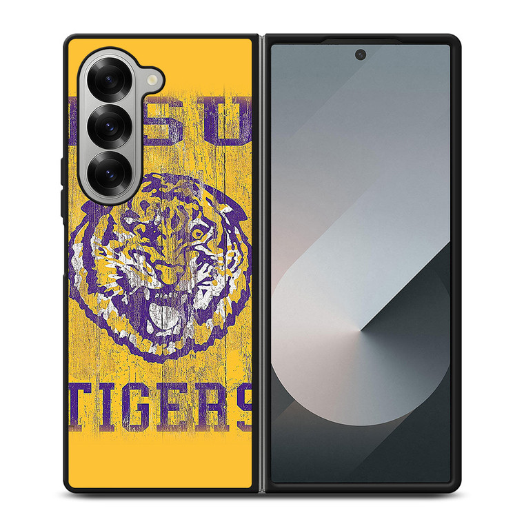 LSU TIGERS WALL ART Samsung Z Fold 6 Case