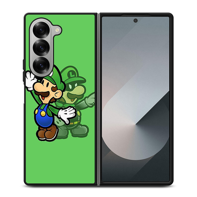 LUIGI THE SUPER MARIO BROS Samsung Z Fold 6 Case