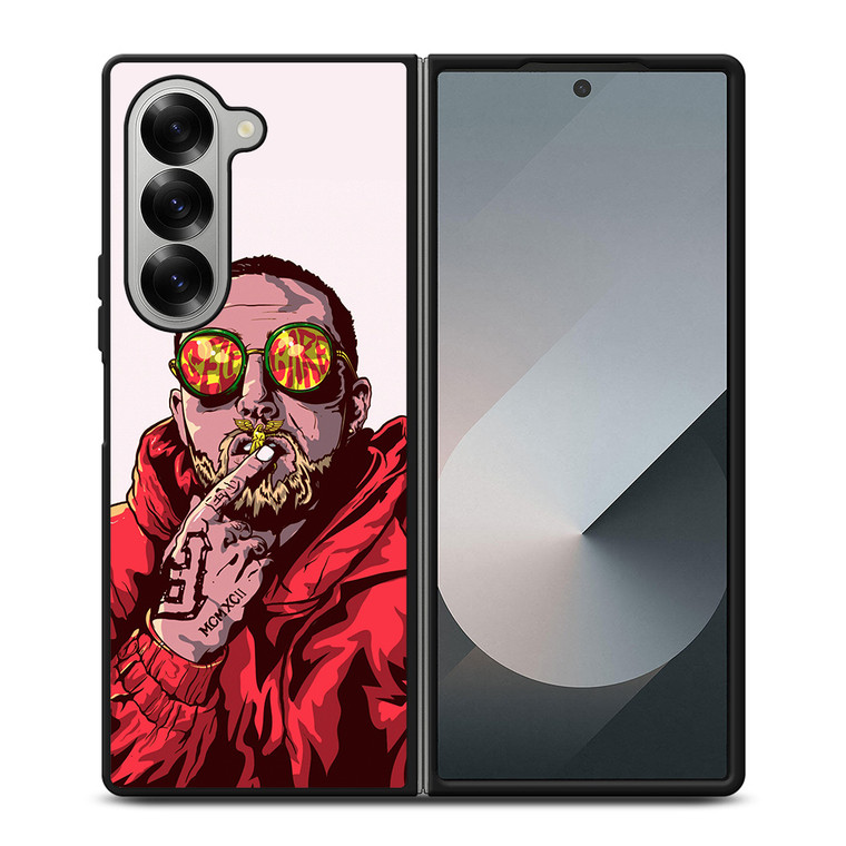 MAC MILLER ART Samsung Z Fold 6 Case
