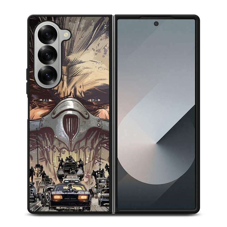 MAD MAX FURY ROAD ART MOVIE Samsung Z Fold 6 Case