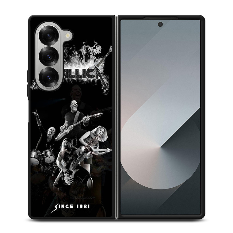 METALLICA BAND ROCK 3 Samsung Z Fold 6 Case