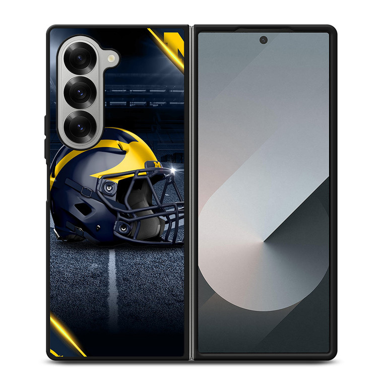 MICHIGAN WOLVERINES FOOTBALL Samsung Z Fold 6 Case