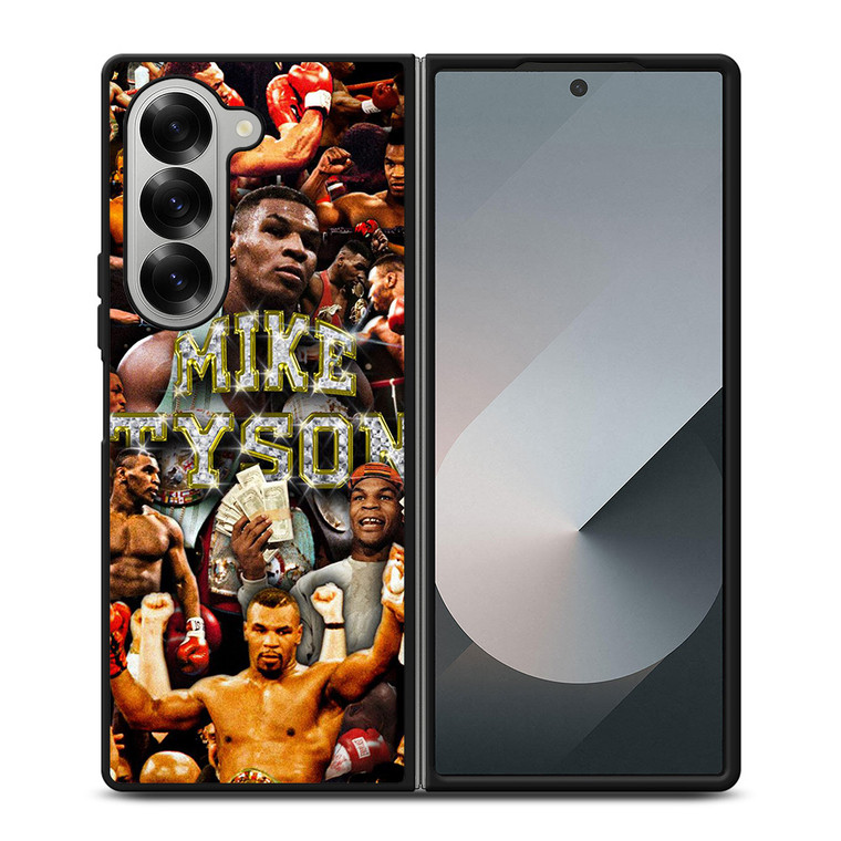 MIKE TYSON COLLAGE Samsung Z Fold 6 Case