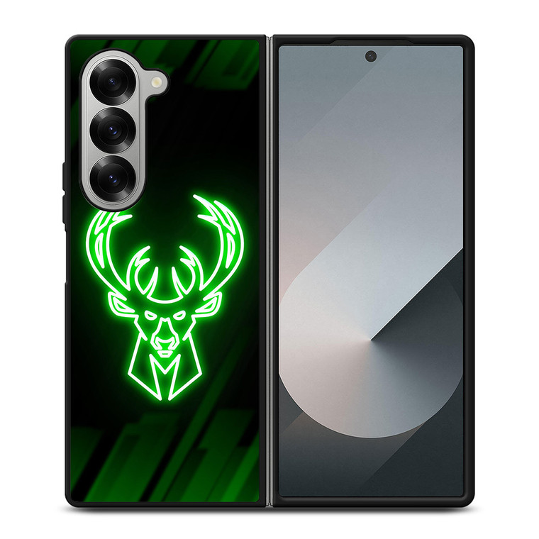 MILWAUKEE BUCKS ICON 4 Samsung Z Fold 6 Case