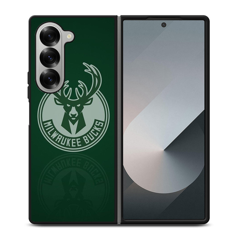 MILWAUKEE BUCKS LOGO 2 Samsung Z Fold 6 Case