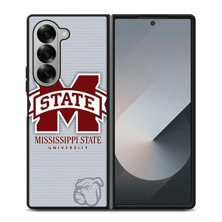 MISSISSIPPI STATE UNIVERSITY BULLDOGS Samsung Z Fold 6 Case