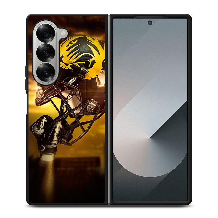 MISSOURI TIGERS ICON HELMET Samsung Z Fold 6 Case