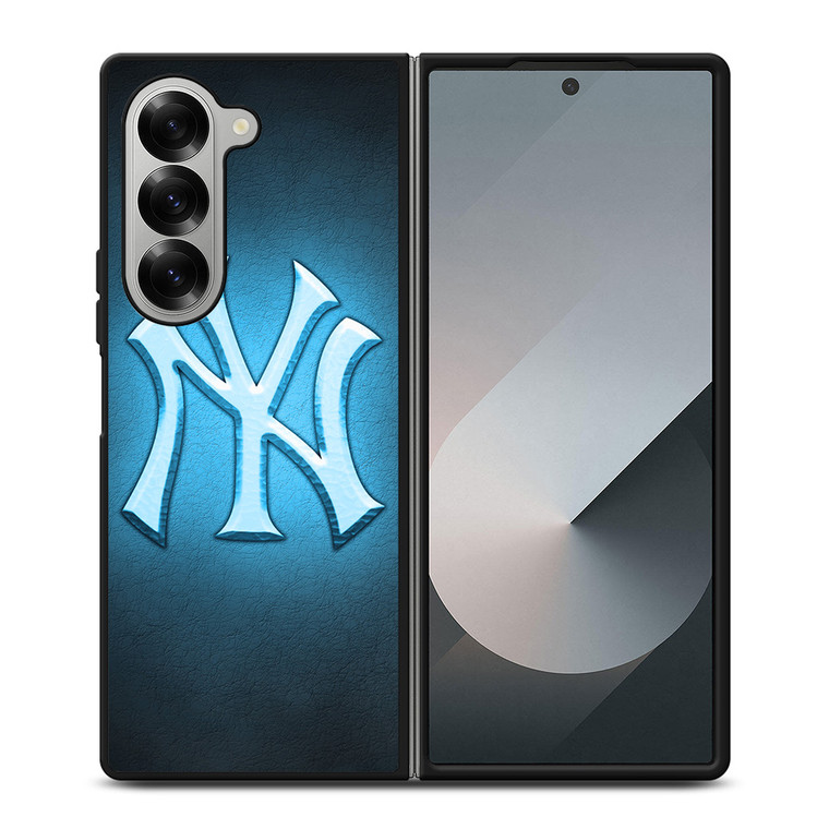 MLB NEW YORK YANKEES LOGO 3 Samsung Z Fold 6 Case