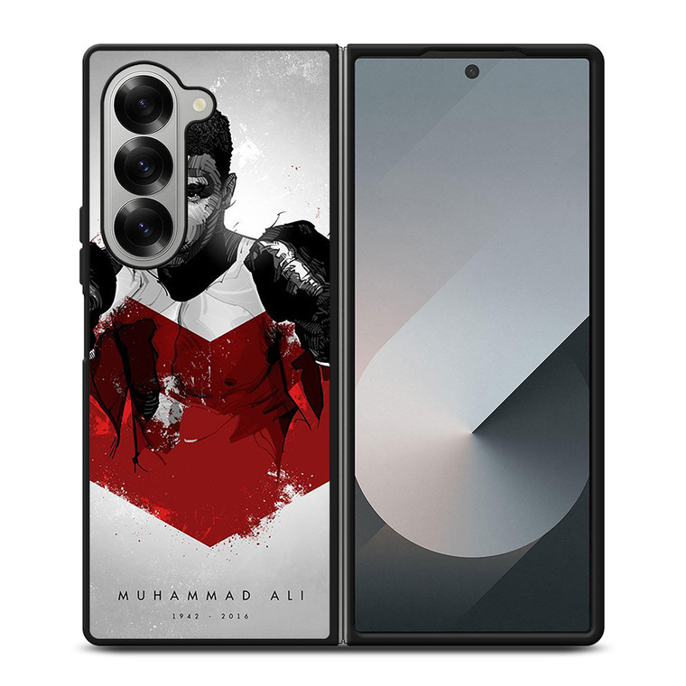 MUHAMMAD ALI ART 2 Samsung Z Fold 6 Case