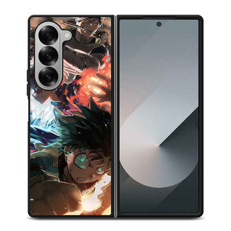 MY HERO ACADEMIA ANIME MIDORIYA Samsung Z Fold 6 Case