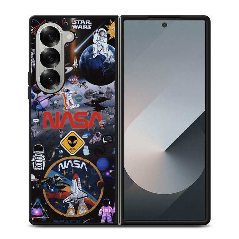 NASA LOGO 4 Samsung Z Fold 6 Case