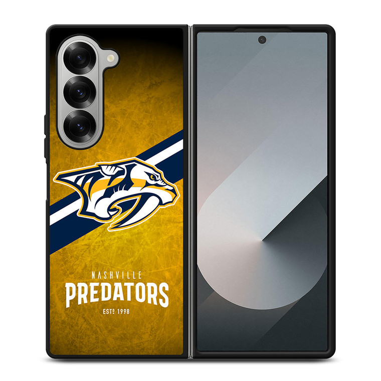NASHVILLE PREDATORS LOGO Samsung Z Fold 6 Case