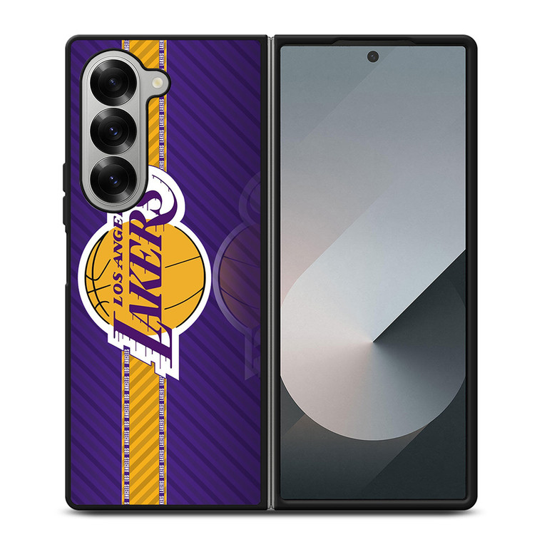 NBA LOS ANGELES LAKERS LOGO 2 Samsung Z Fold 6 Case