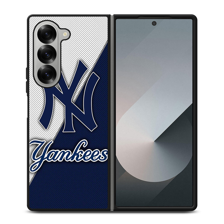 NEW YORK YANKEES LOGO MLB Samsung Z Fold 6 Case