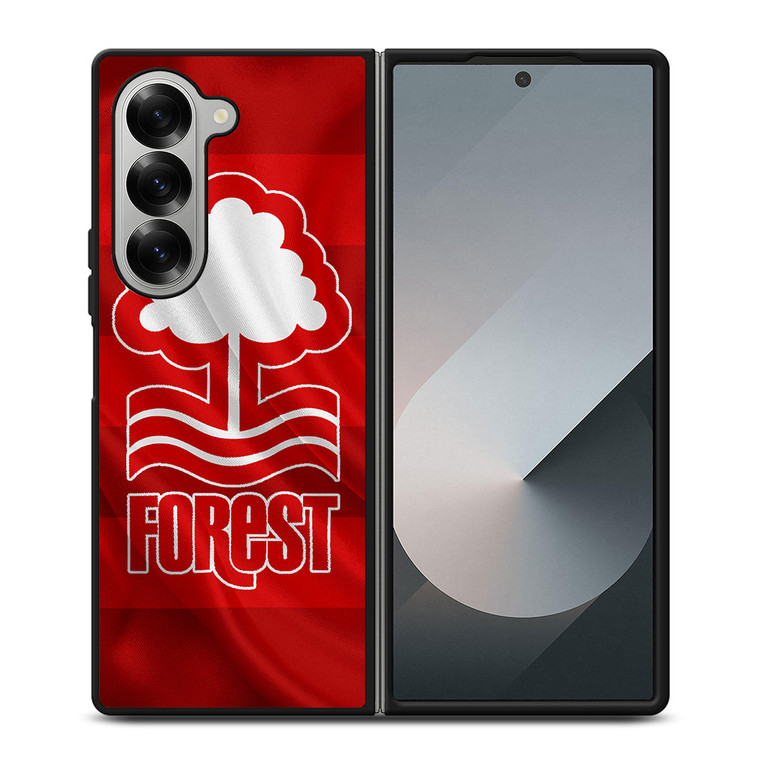 NOTTINGHAM FOREST LOGO Samsung Z Fold 6 Case