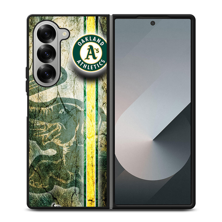 OAKLAND ATHLETICS LOGO 2 Samsung Z Fold 6 Case