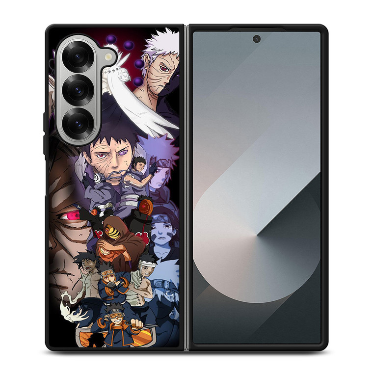 OBITO UCHIHA COLLAGE Samsung Z Fold 6 Case