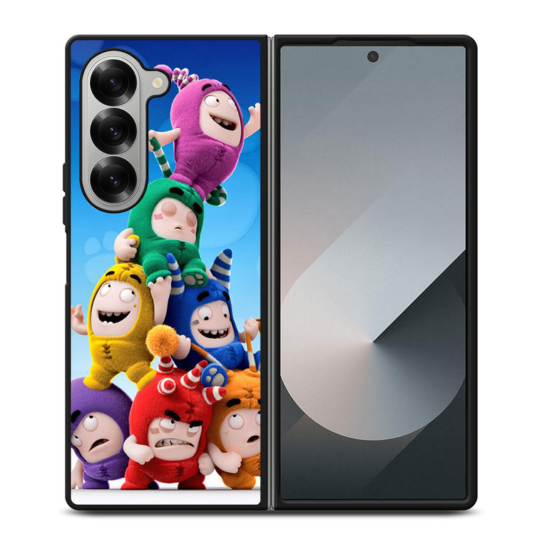 ODDBODS CHARACTERS 2 Samsung Z Fold 6 Case