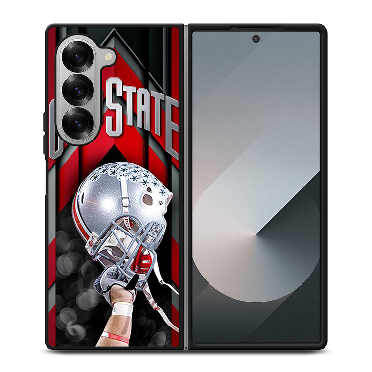 OHIO STATE HELMET Samsung Z Fold 6 Case
