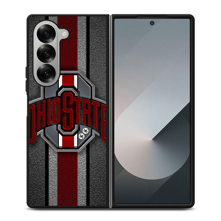 OHIO STATE LOGO 3 Samsung Z Fold 6 Case