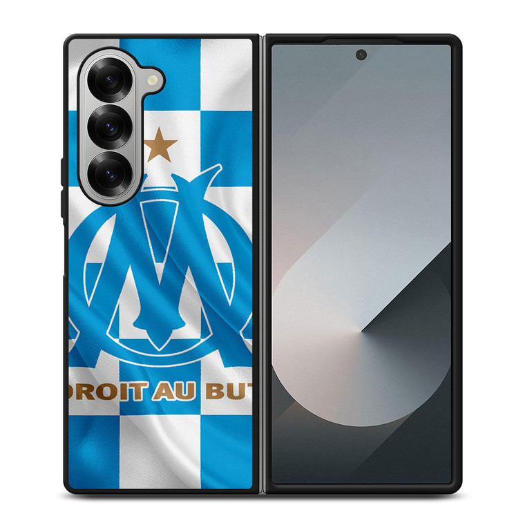 OLYMPIQUE DE MARSEILLE FC LOGO Samsung Z Fold 6 Case