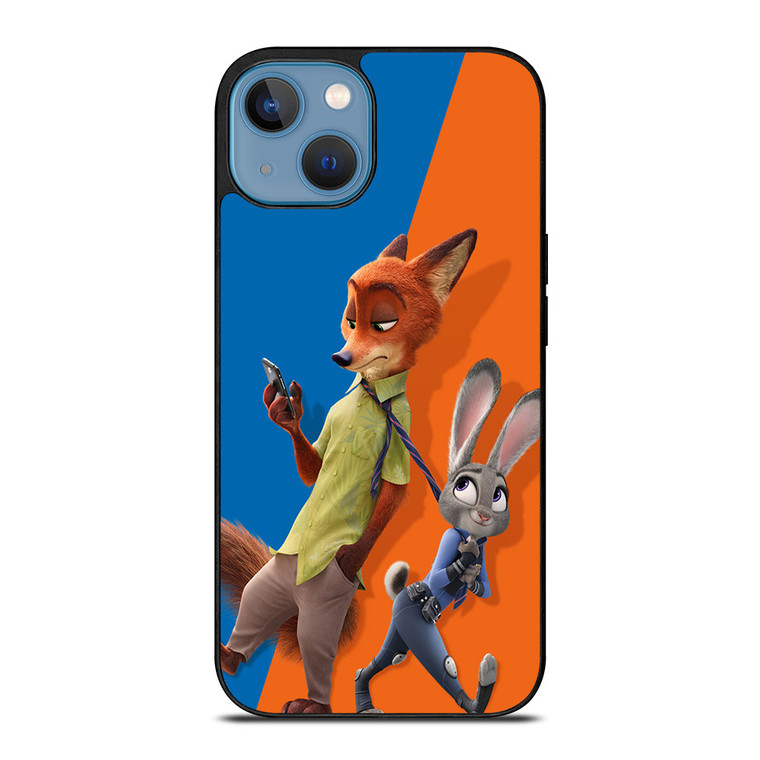ZOOTOPIA JUDY HOPPS NICK WILDE iPhone 13 Case