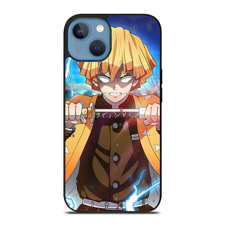 ZENITSU AGATSUMA DEMON SLAYER 4 iPhone 13 Case